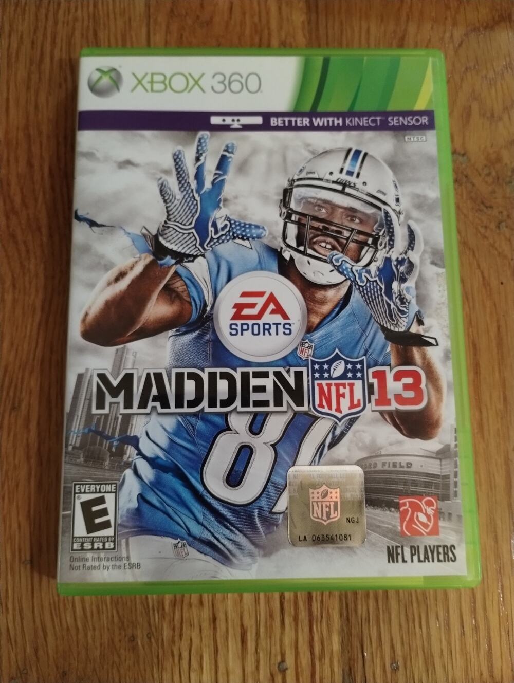 Madden NFL 13 Xbox 360 - Very Good Condition